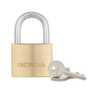 Kłódka GERDA mosiężna 30mm